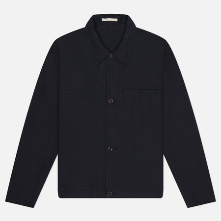 Мужская рубашка Norse Projects Arresskov Cotton Linen Twill, цвет синий