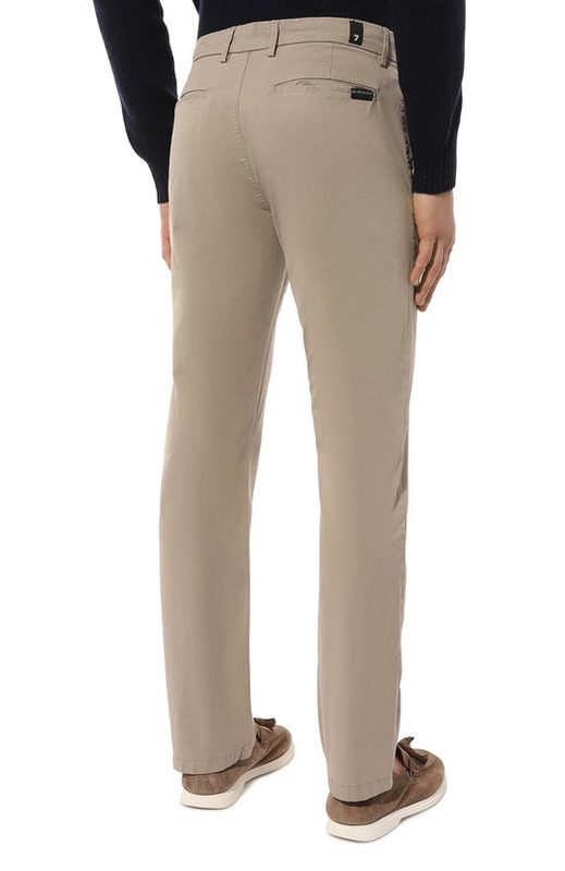 Хлопковые брюки 7 For All Mankind 4