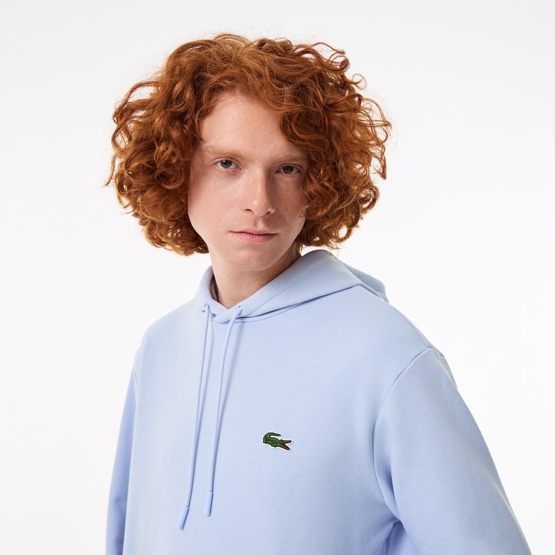 Мужская толстовка - худи Lacoste классического кроя из органического хлопка 3