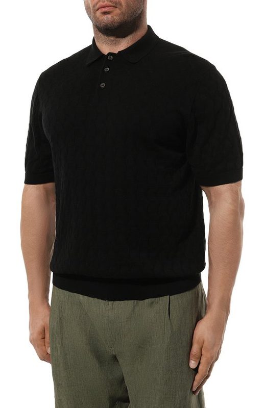 Хлопковое поло Il Borgo Cashmere 3