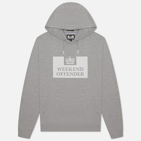 Мужская толстовка Weekend Offender HM Service Classic Hoodie, цвет серый