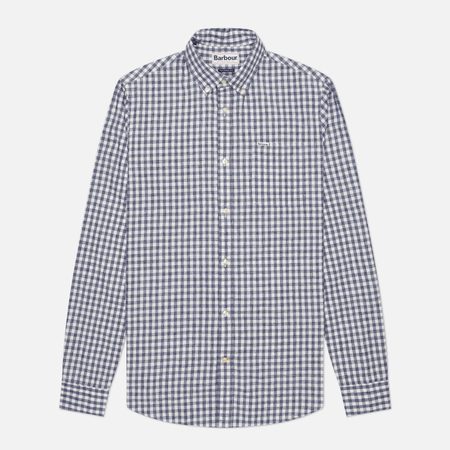 Мужская рубашка Barbour Kanehill Tailored, цвет синий