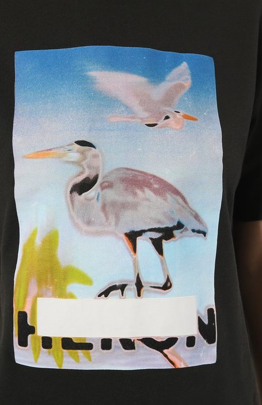 Хлопковая футболка Heron Preston 5