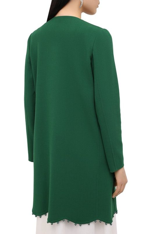 Шерстяное пальто Oscar de la Renta 4