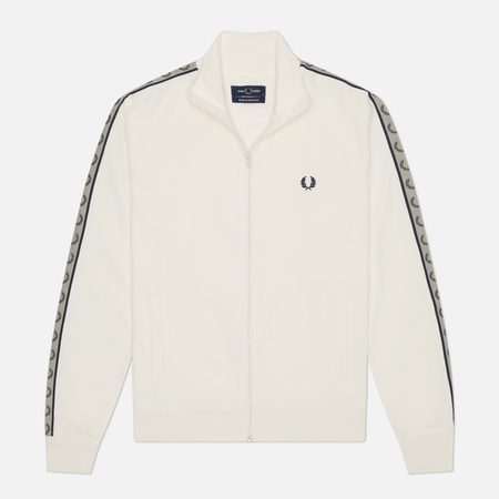Мужская олимпийка Fred Perry Contrast Tape Track, цвет бежевый