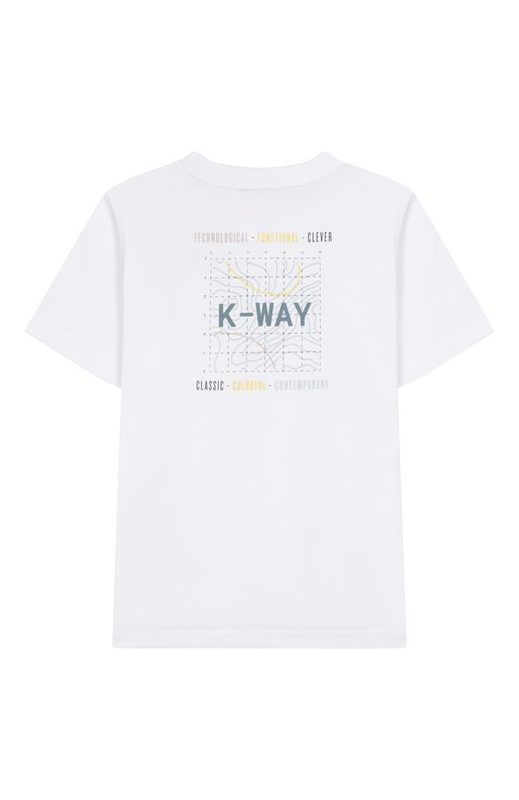 Хлопковая футболка K-Way 2