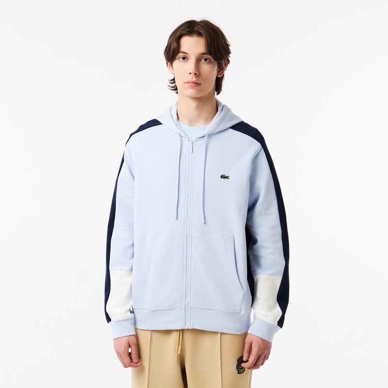 Мужская толстовка Lacoste колор-блок