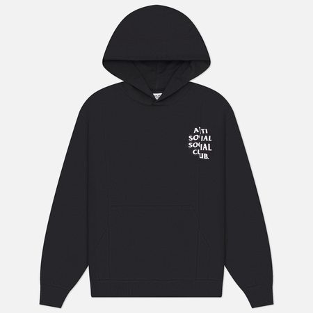 Мужская толстовка Anti Social Social Club Sliced Mind Games Hoodie, цвет чёрный