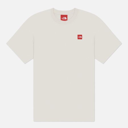 Мужская футболка The North Face TNF Red Box, цвет бежевый