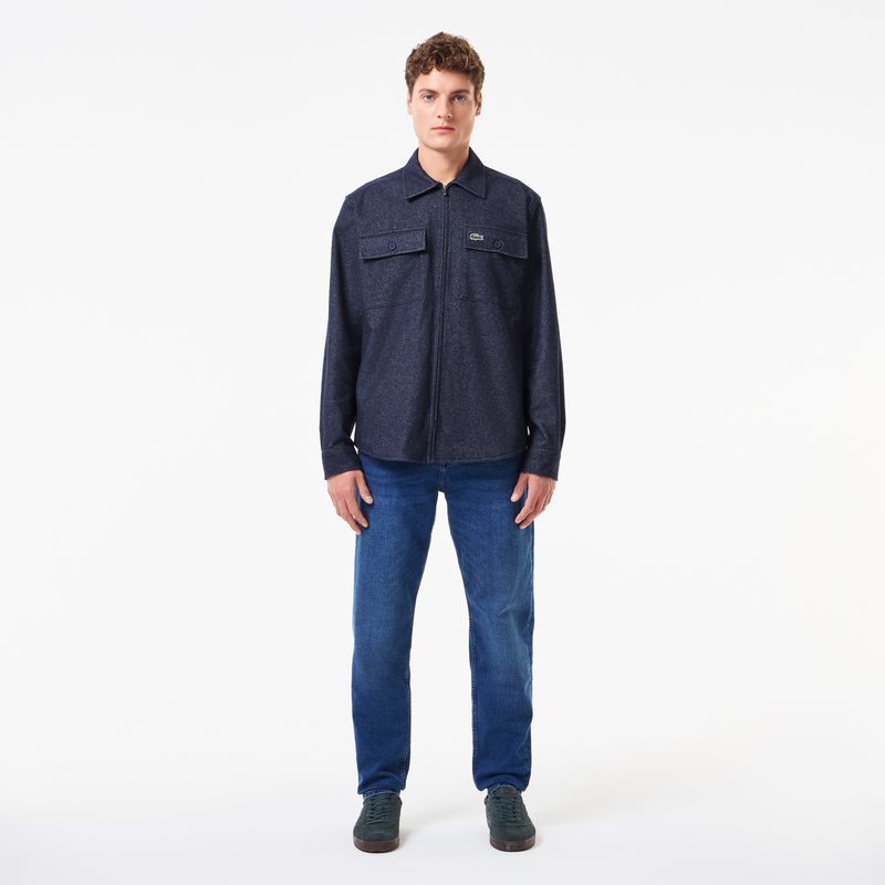 Мужская рубашка Lacoste с нагрудными карманами 5
