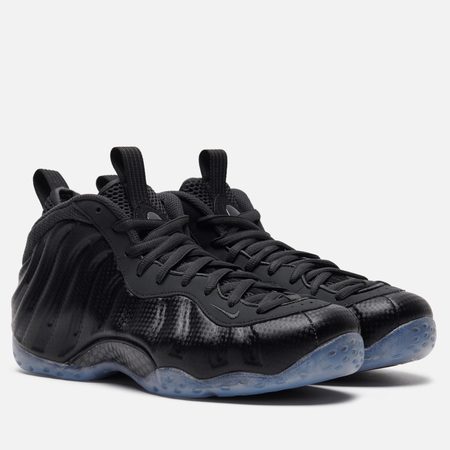 Мужские кроссовки Nike Air Foamposite One, цвет чёрный
