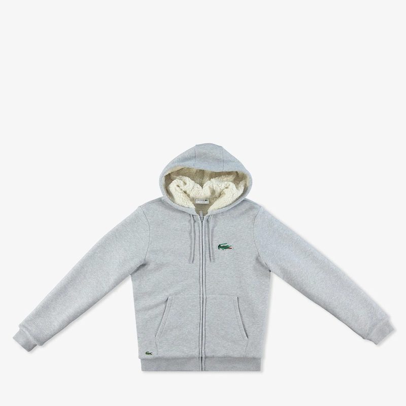 Мужская утеплённая толстовка Lacoste на молнии 5