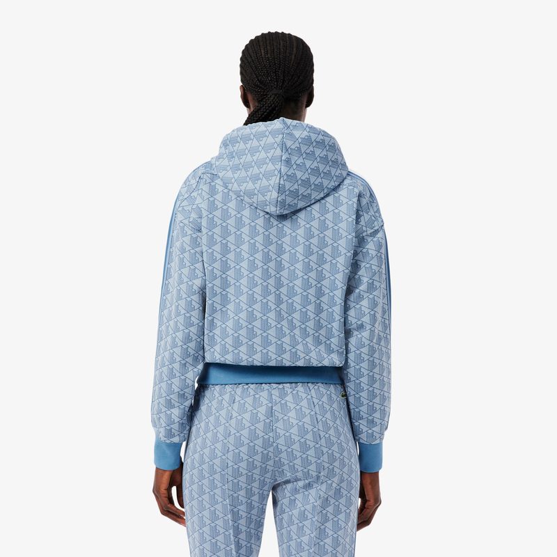 Женская жаккардовая толстовка Lacoste 2