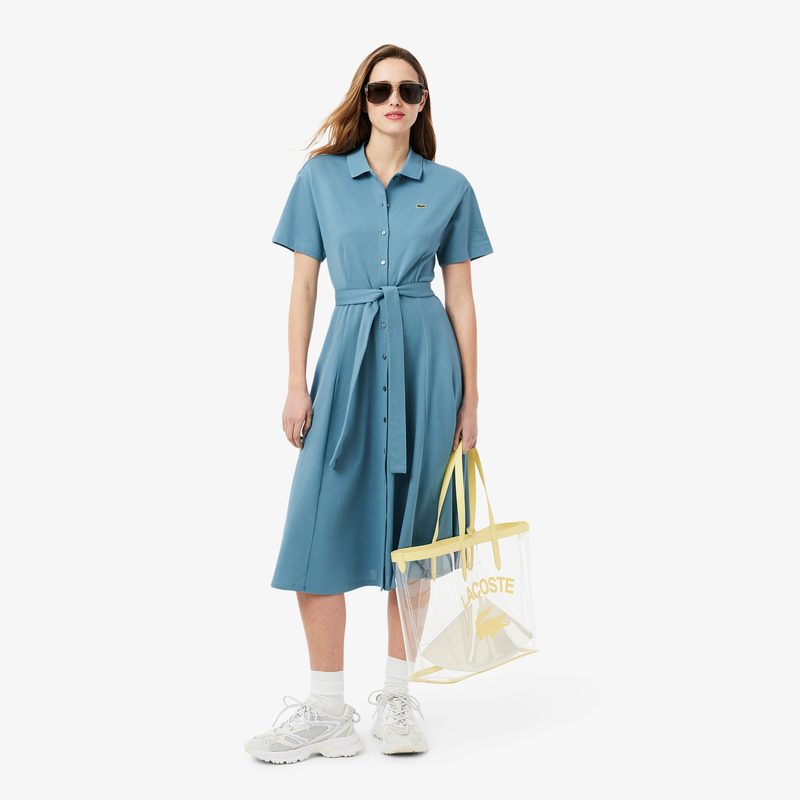 Женское платье Lacoste из хлопка 4