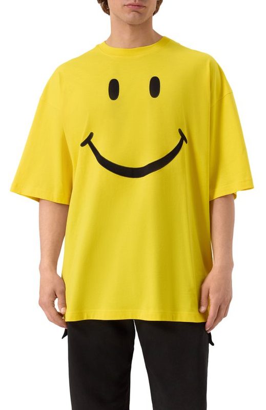 Хлопковая футболка Moschino 3