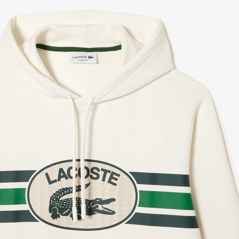 Мужское худи Lacoste свободного кроя из хлопка 5