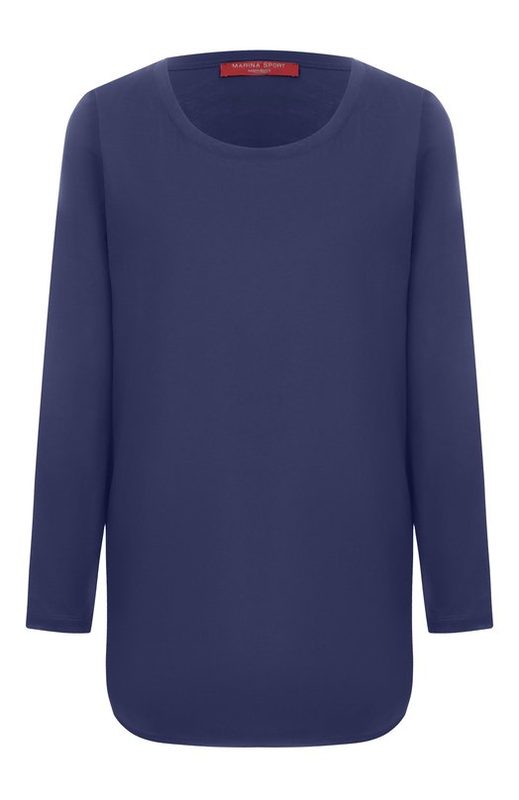Хлопковый лонгслив Marina Sport