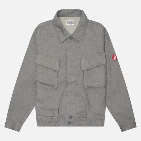 Мужская куртка ветровка CAV EMPT Ash Community Button, цвет серый