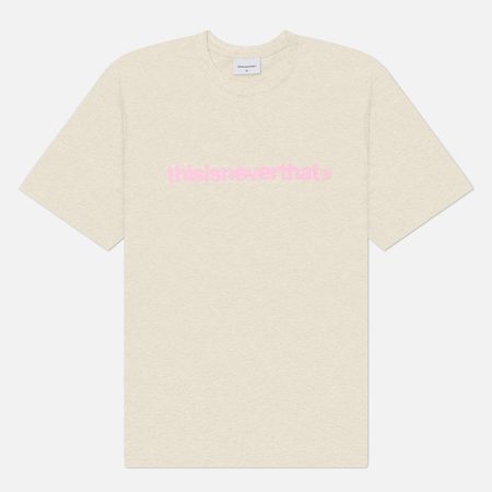 Мужская футболка thisisneverthat T-Logo, цвет бежевый
