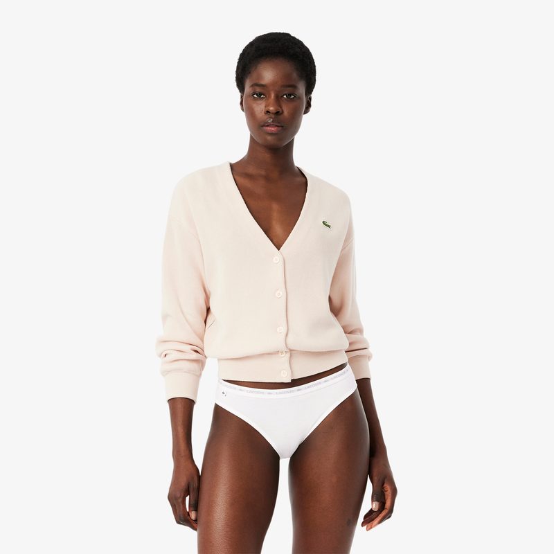 Женские трусы Lacoste из эластичного хлопка (3ед.)