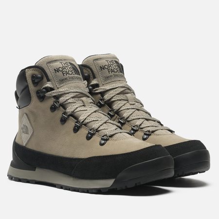 Мужские ботинки The North Face Back To Berkeley IV Leather WP, цвет серый
