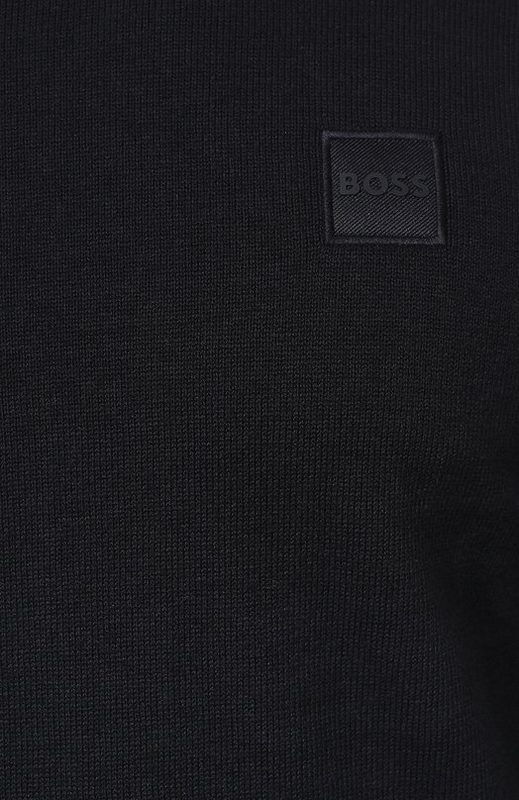 Хлопковый джемпер BOSS Orange 5