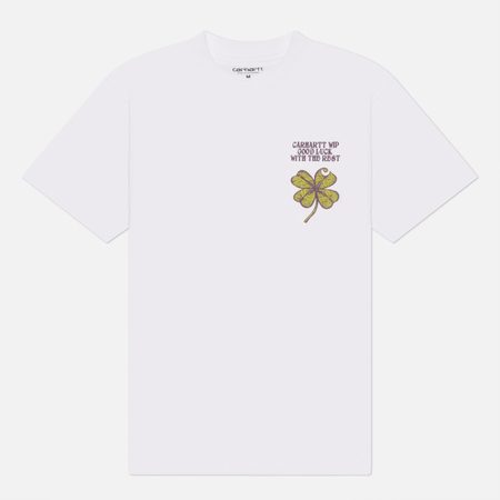 Мужская футболка Carhartt WIP Clover, цвет белый