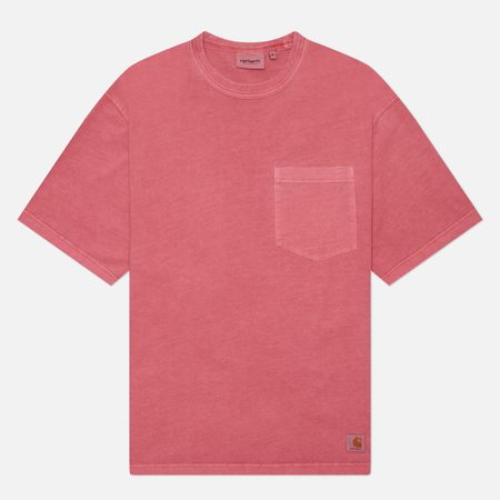 Мужская футболка Carhartt WIP Torion Pocket, цвет розовый