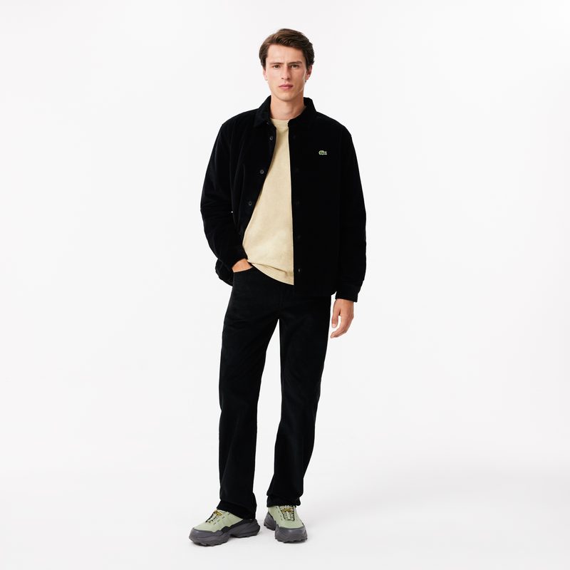 Мужские прямые вельветовые брюки Lacoste
