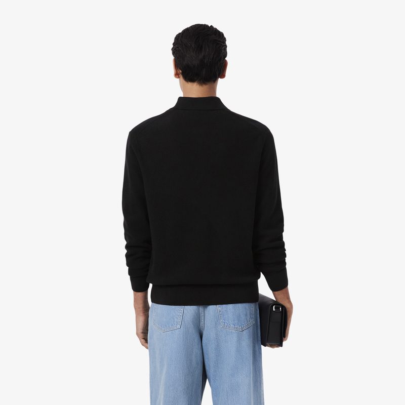 Мужской кардиган Lacoste из смеси хлопка и шерсти 2