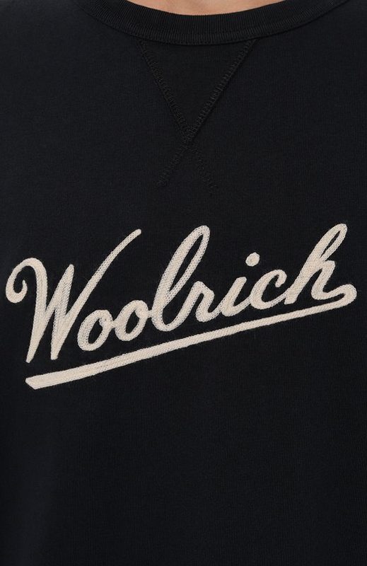 Хлопковый лонгслив Woolrich 5