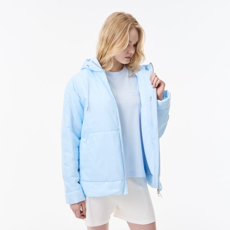Женская куртка Lacoste с капюшоном 4