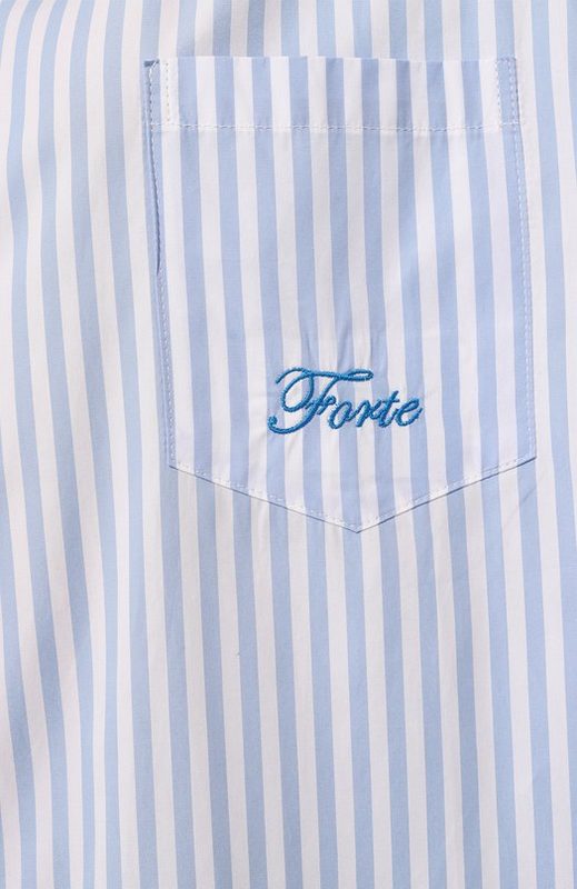 Хлопковая рубашка Forte Dei Marmi Couture 5