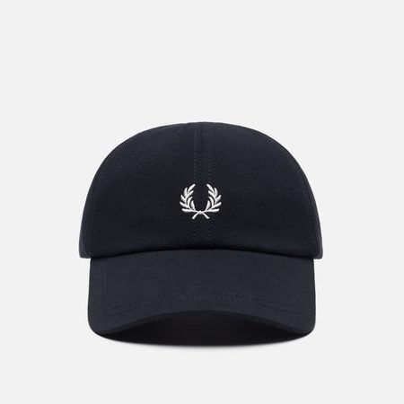 Кепка Fred Perry Pique Classic 6 Panel, цвет синий