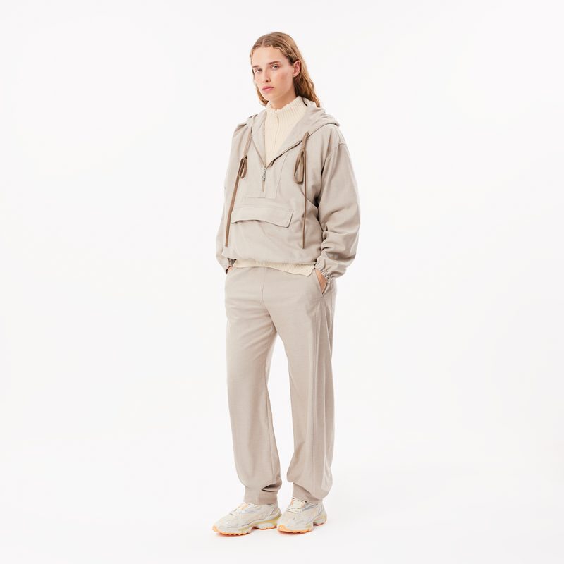 Женский шерстяной свитер Lacoste на молнии 4