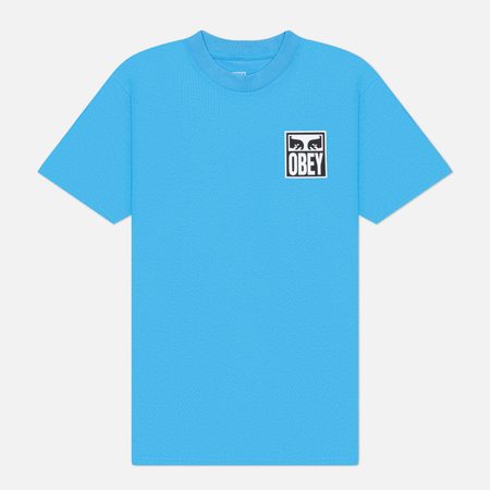 Мужская футболка OBEY Eyes Icon 2, цвет синий