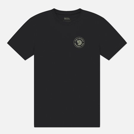 Мужская футболка Fjallraven 1960 Logo, цвет чёрный