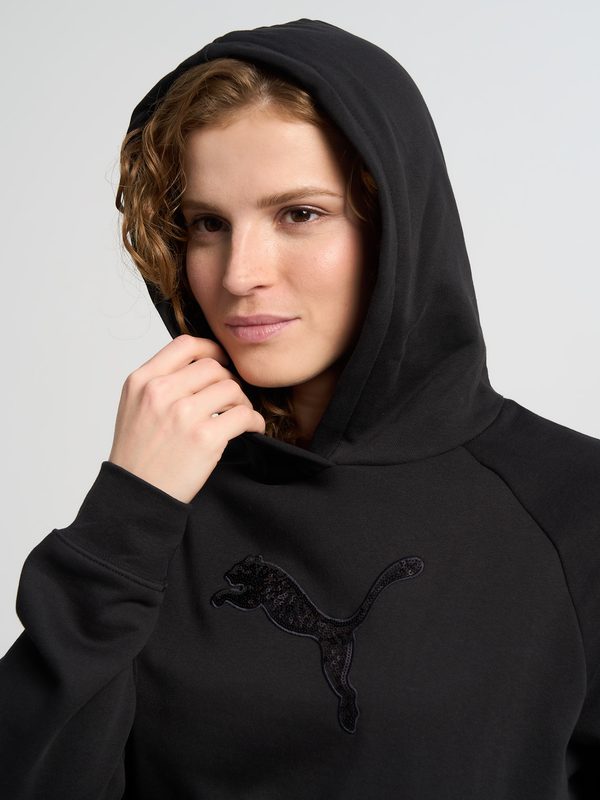 Худи женское PUMA, Черный 5