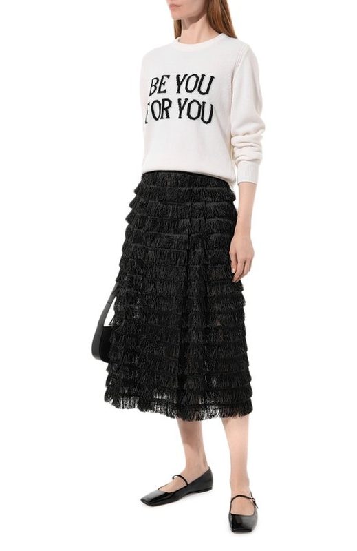 Пуловер из шерсти и кашемира Alberta Ferretti 2