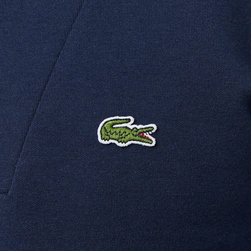 Мужской хлопковый свитшот Lacoste классического кроя 4