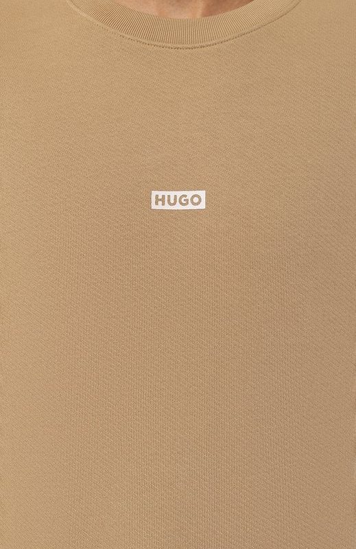 Хлопковый свитшот HUGO Blue 5