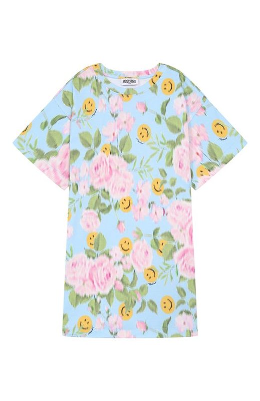 Хлопковое платье Moschino