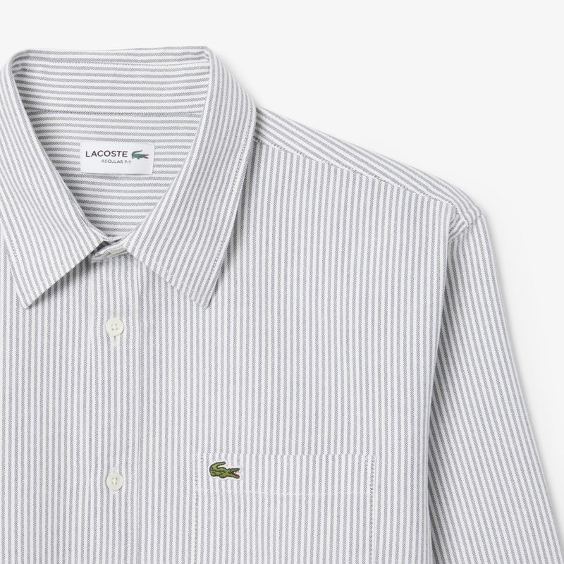 Мужская хлопковая рубашка Lacoste 5