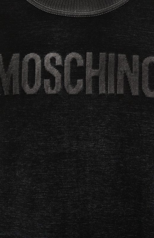 Хлопковый джемпер Moschino 5