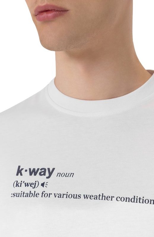 Хлопковая футболка K-Way 5