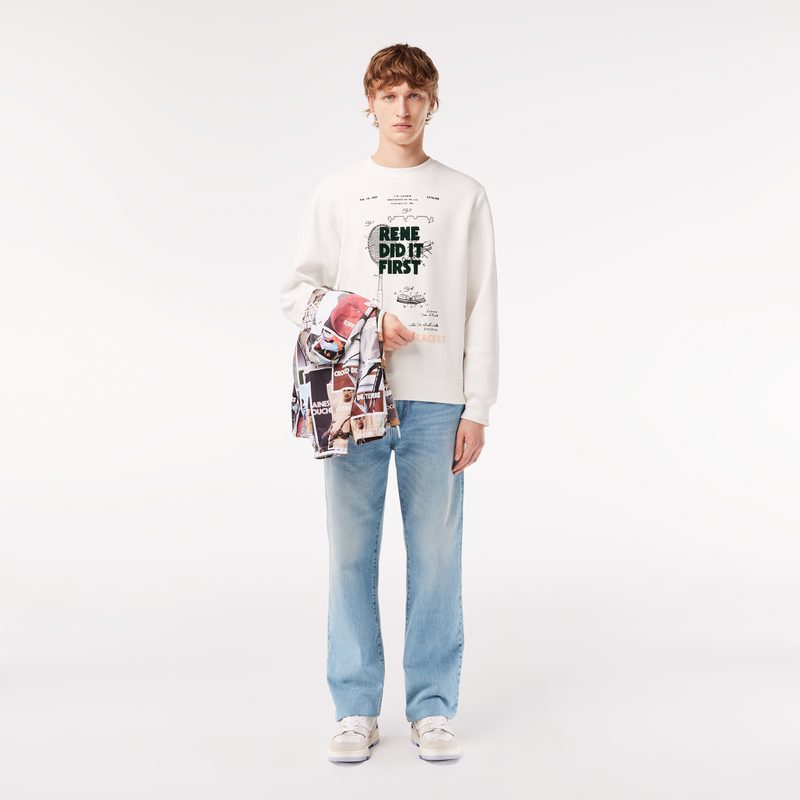 Свитшот Lacoste унисекс Patent Motif 4