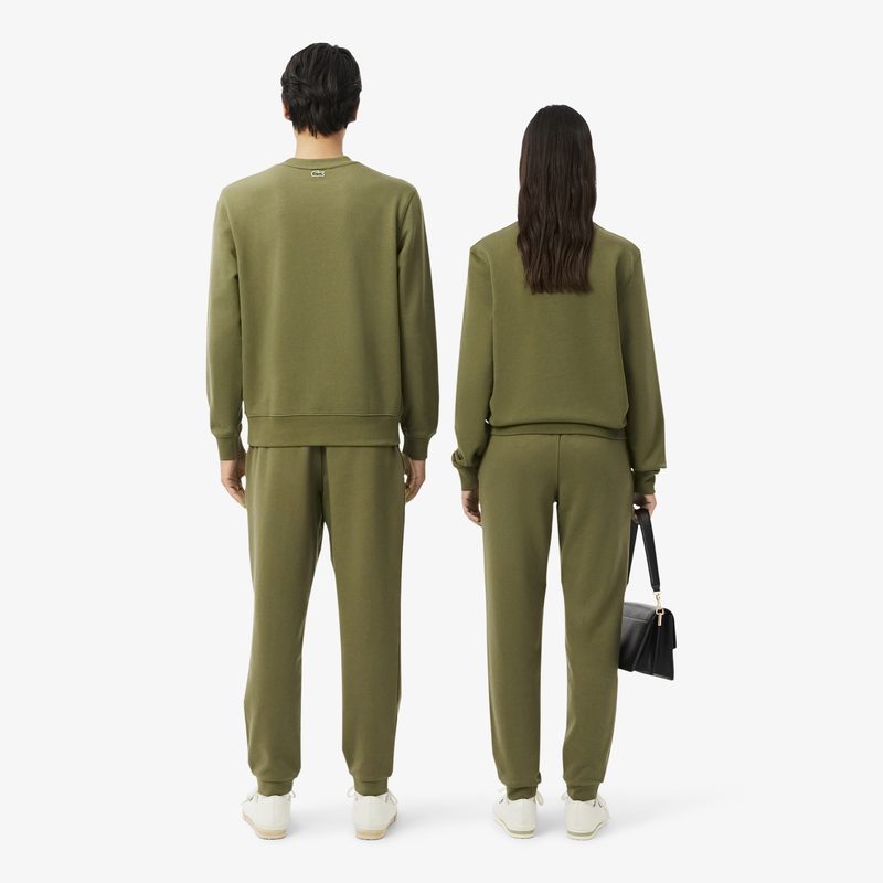 Спортивные хлопковые брюки Lacoste унисекс 2