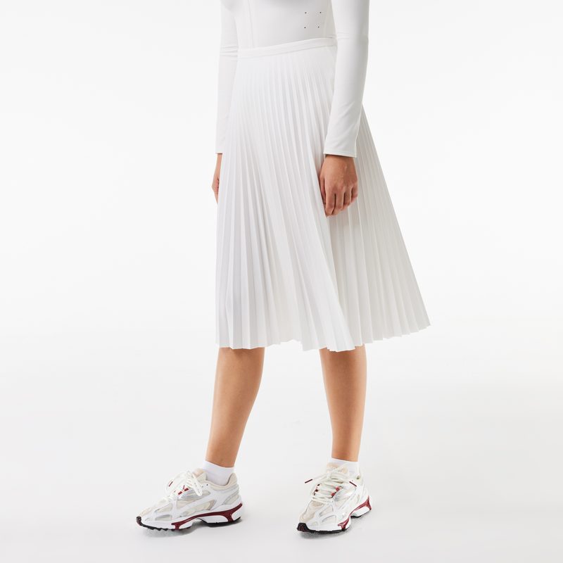 Женская плиссированная юбка Lacoste 4