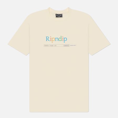 Мужская футболка RIPNDIP A Bird Cotton, цвет бежевый