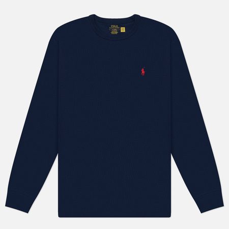 Мужской лонгслив Polo Ralph Lauren 10/1 Jersey Classic, цвет синий